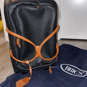 New BRIC’S small carry-on luggage, rollers, with storage bag